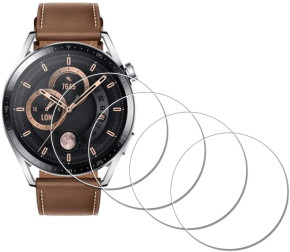 Скрийн протектор от закалено стъкло напълно залепващ за часовник Huawei Watch GT3 46mm 